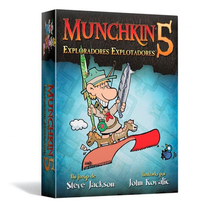 Munchkin 4: ¡que Locura De Montura! - Juego De Mesa- Español