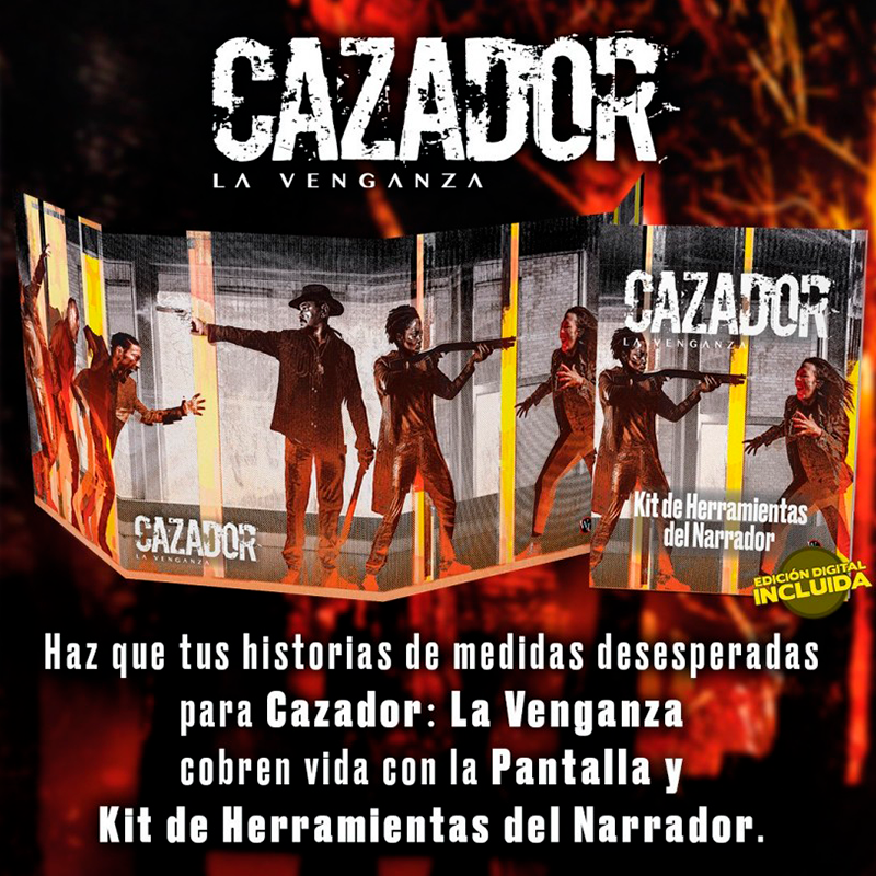 cazador pantalla