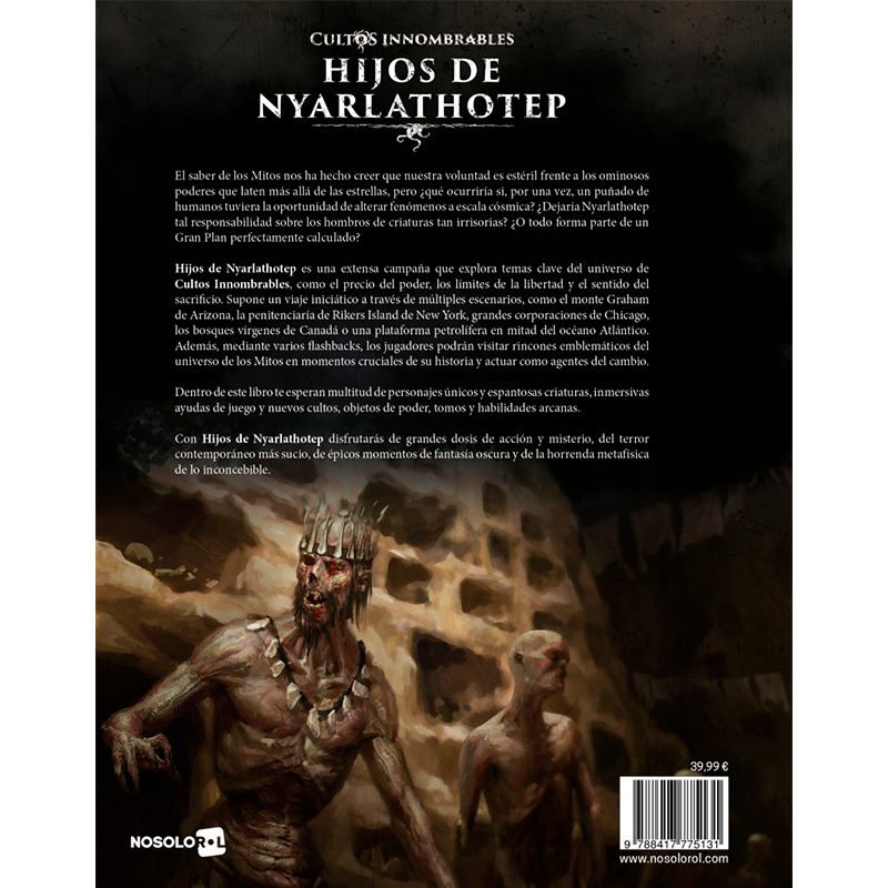 cultos innombrables Hijos de Nyarlathotep